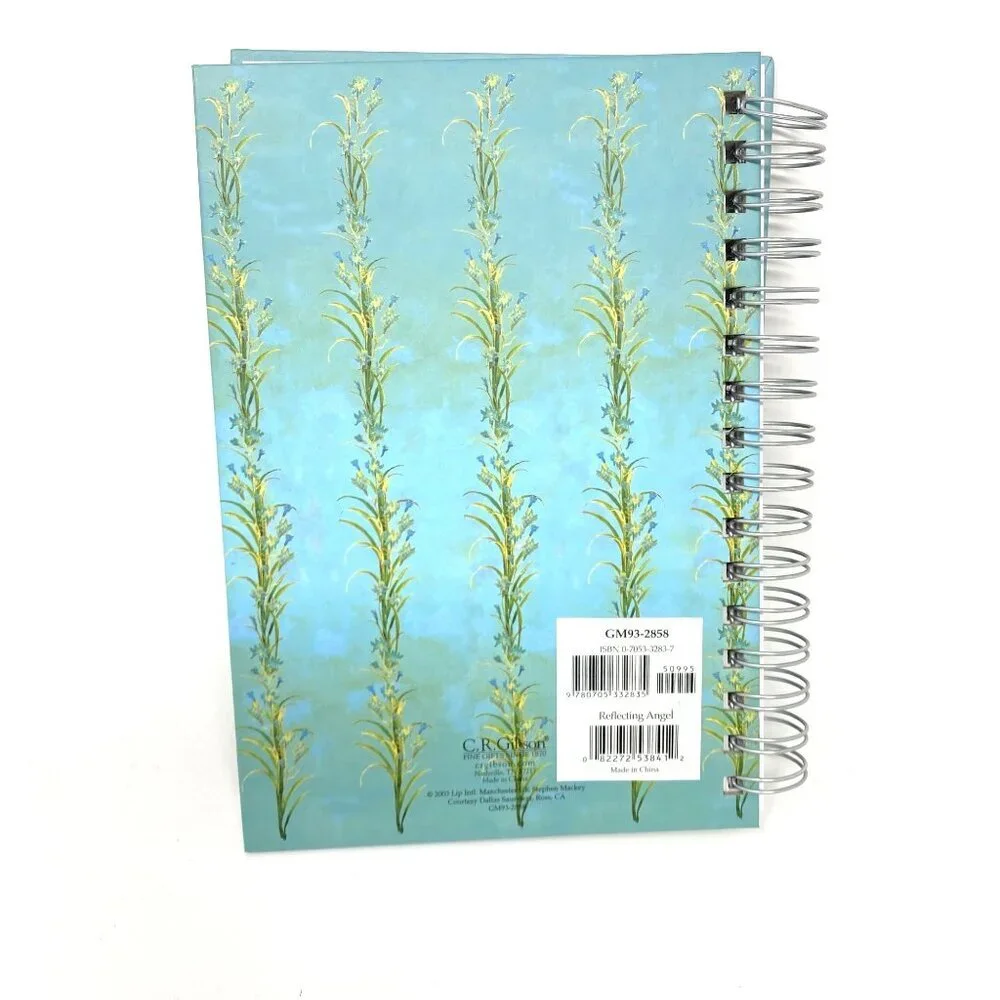 C. R. Gibson Reflecting Angel Spiral Hard Cover Notebook Journal Lined